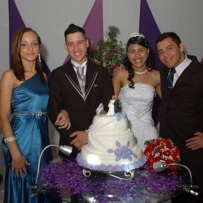 Eu e meu Amor...Padrinho da Lar e do Felipe!!!
