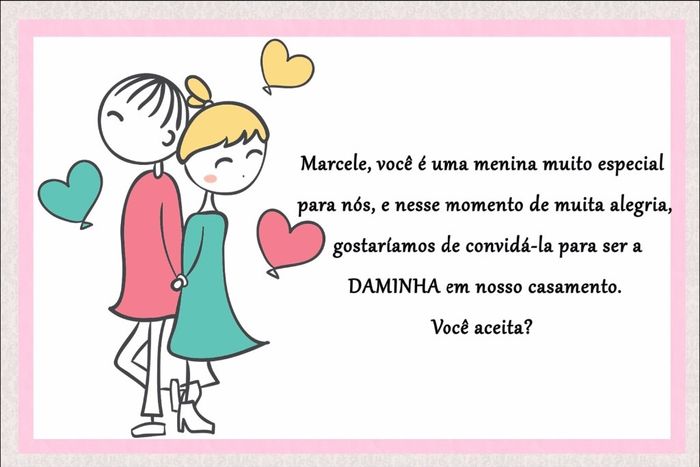 Convite da daminha