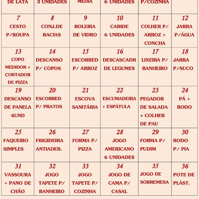 Chá de panela/chá rifa 2