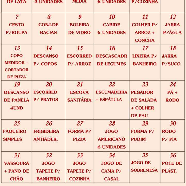 Chá de panela/chá rifa - 2