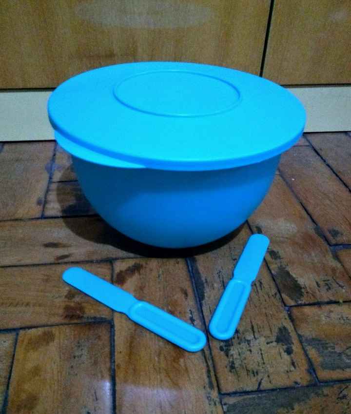 Meus primeiros Tupperware - 1
