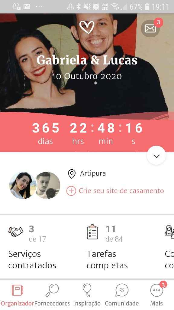 Faltam 365 dias 👰🏻 - 1