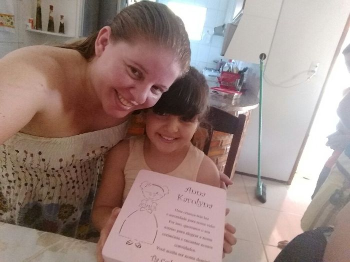 Entrega dos convites dá daminha pajem e demosseile #vemver - 4