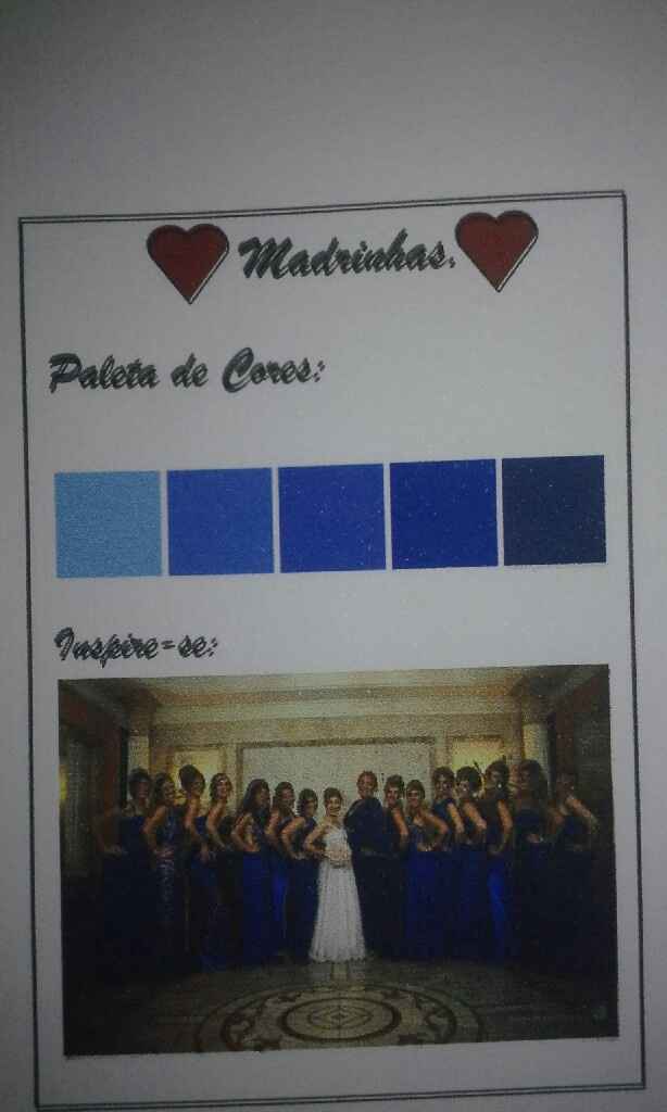 Qual a cor do vestido das suas madrinhas? - 1