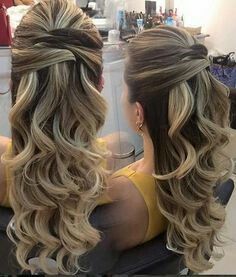 Meninas serei madrinha mes que vem e queria sugestoes de penteado semipreso ou preso total - 1