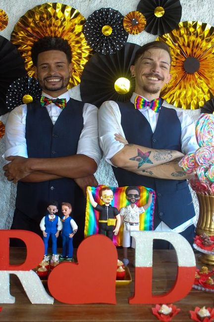 🏳️‍🌈Look combinando: Você diria SIM com o mesmo traje que seu amor? - 1