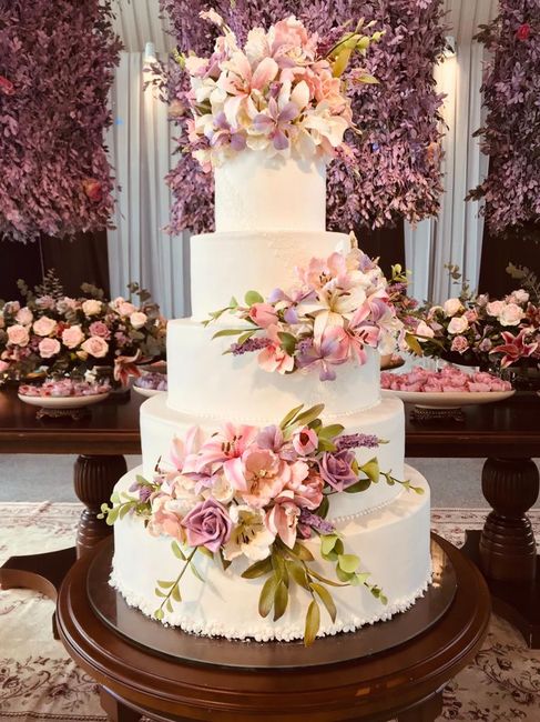 Casamento Lavanda com verde menta 7