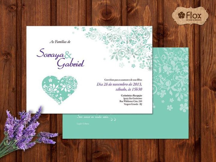 Casamento Lavanda com verde menta 8