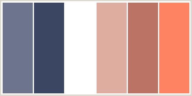 Paleta de cor - Salmão 1