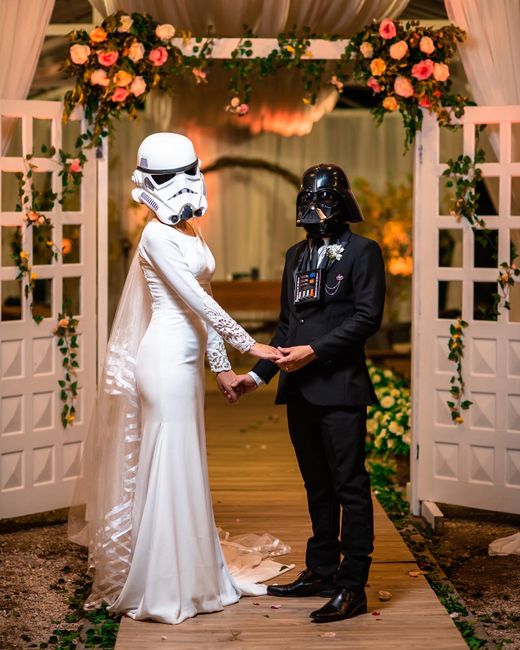 May the 4th be with you... no seu casamento! 8