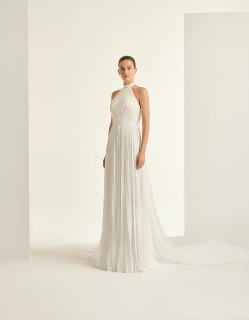 3 inspirações de vestidos frente única 👰 3