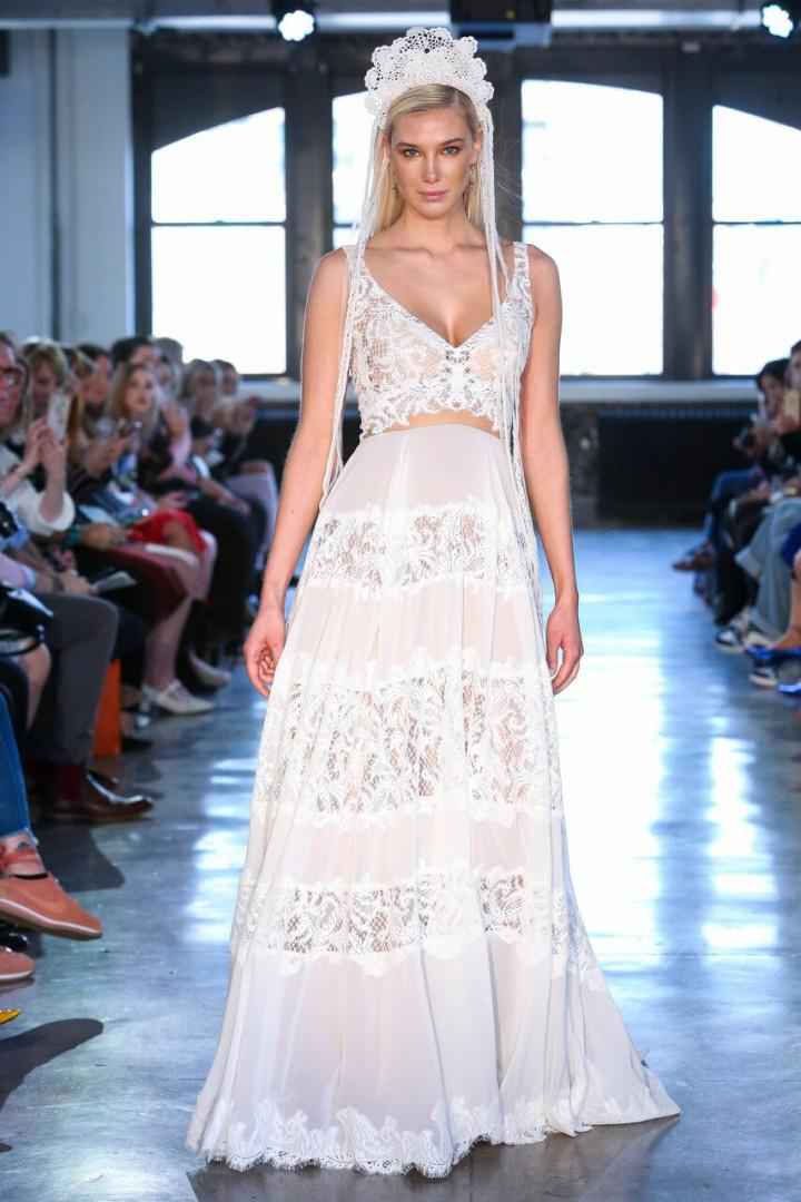 Top cropped de noiva: Você usaria? - 1