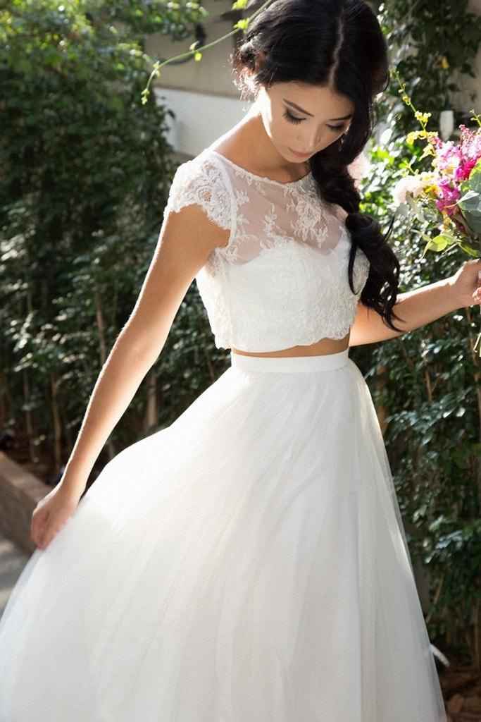 Top cropped de noiva: Você usaria? - 3