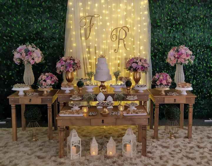 Flores, flores, flores: 3 inspirações de mesa de doce!🌹 - 2