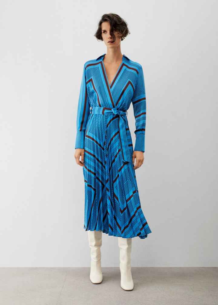 3 vestidos azuis para quem ama estampa! - 1