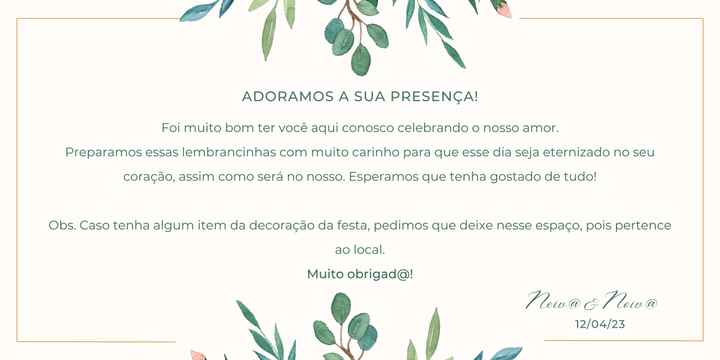 Regras para convidados de casamento - 3