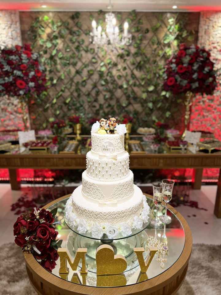Quantos andares terá o bolo de casamento? 🍰 - 1