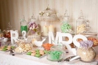 mesa de doces