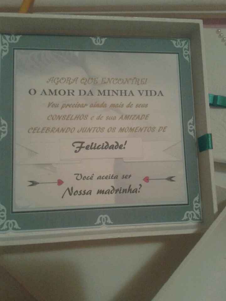 Caixinhas de convite para os padrinhos diy - 2