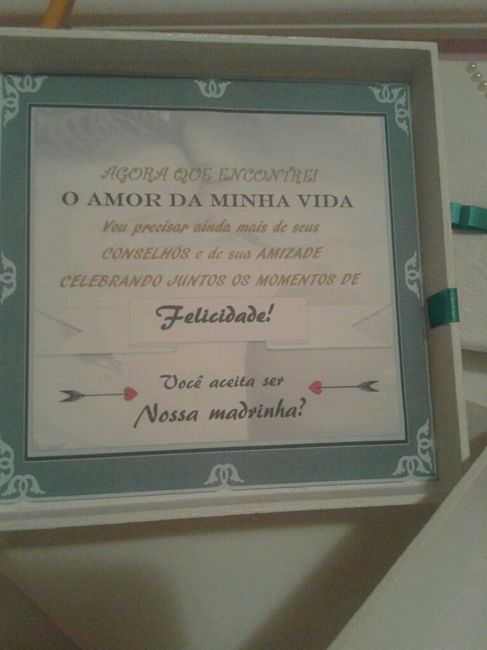 Caixinhas de convite para os padrinhos diy - 2