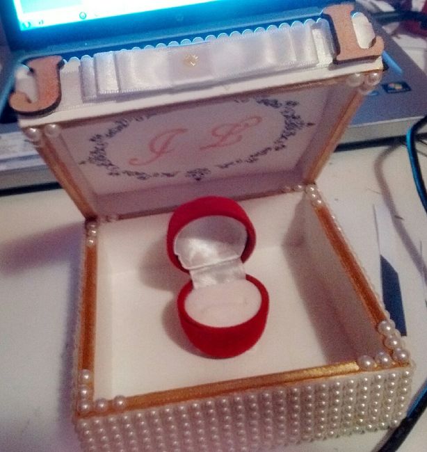 Diy nosso porta aliança #vemver - 4
