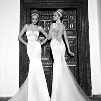 vestido estilo sereia