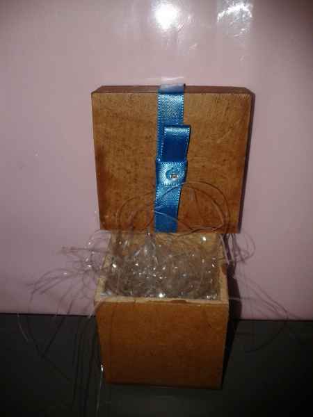 Caixa em MDF de lembrancinha para os convidados