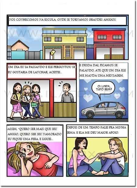 Minha historia em quadrinhos