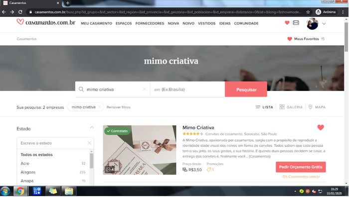Meus convites de casamento - #vemver 5