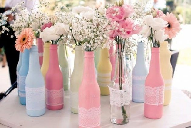 Combinações de cores, para decoração do cacasamento. 1