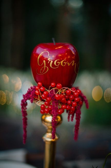 Inspiração para casamento temático da Disney - Branca de Neve 22