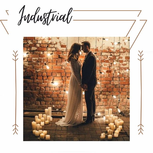 Estilos de casamento - Industrial 1