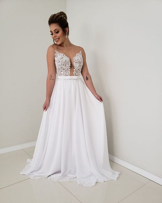 Provei ao vivo os vestidos do o Amor é Simples 15