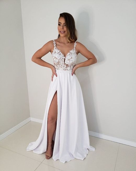 Provei ao vivo os vestidos do o Amor é Simples 16