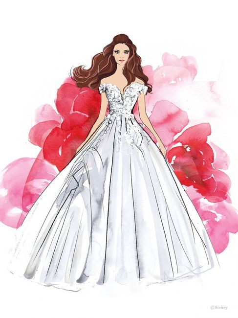 Coleção de vestidos de noivas inspiradas nas princesas da Disney 132