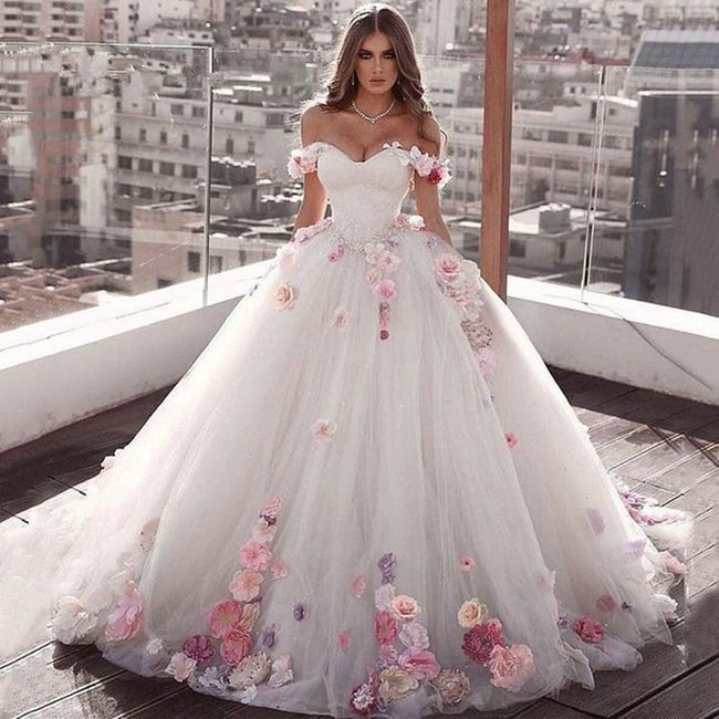 Vestidos de noiva rosa - você usaria? - 6