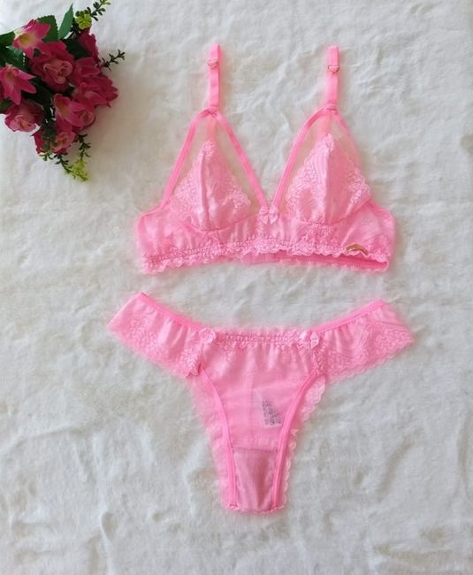 Lingerie do dia c com tons de rosa 7