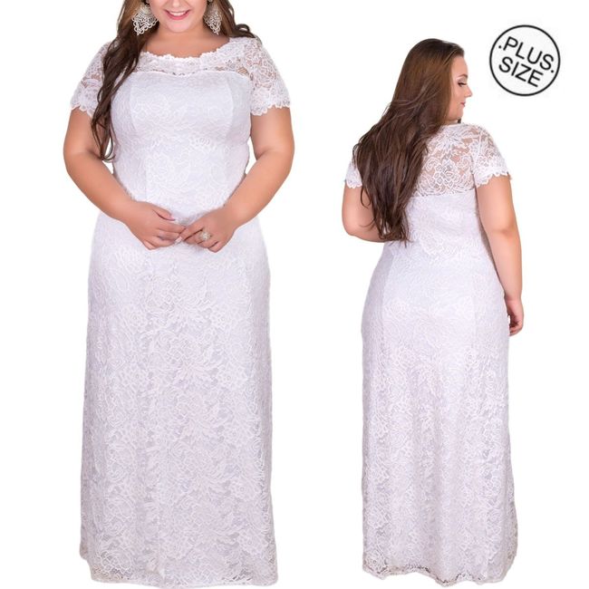 Vestidos de noiva Plus Size - 1