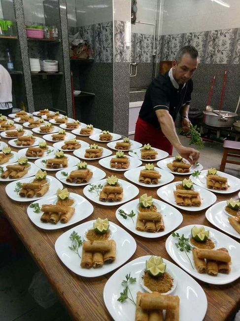 Tipos de serviços de buffet de casamento 8