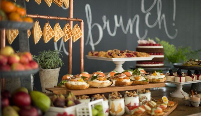 Tipos de serviços de buffet de casamento 10