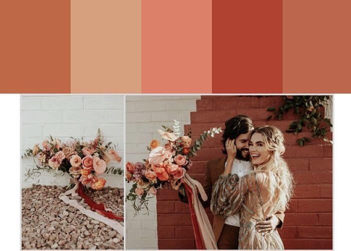 Como escolher a paleta de cores para o seu casamento 1