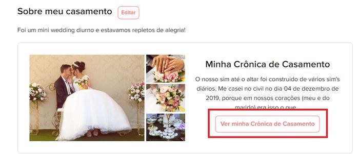 Crônica do casamento 1