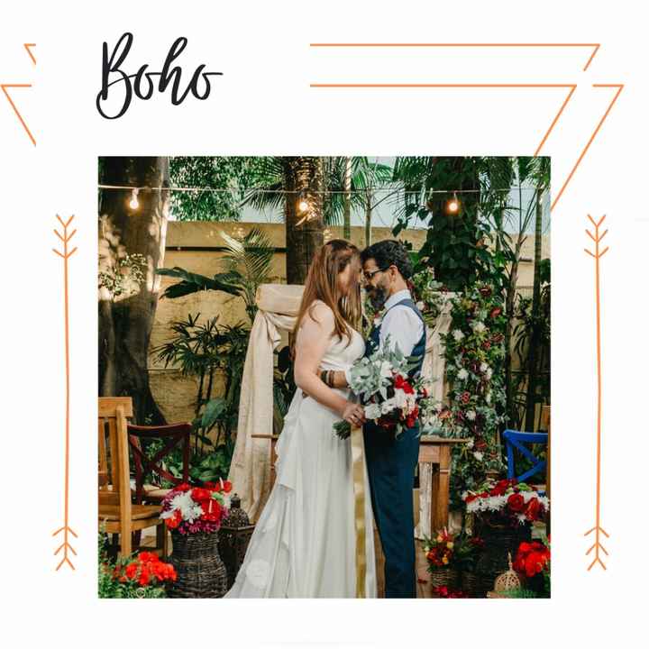 Estilos de casamento - Boho - 1