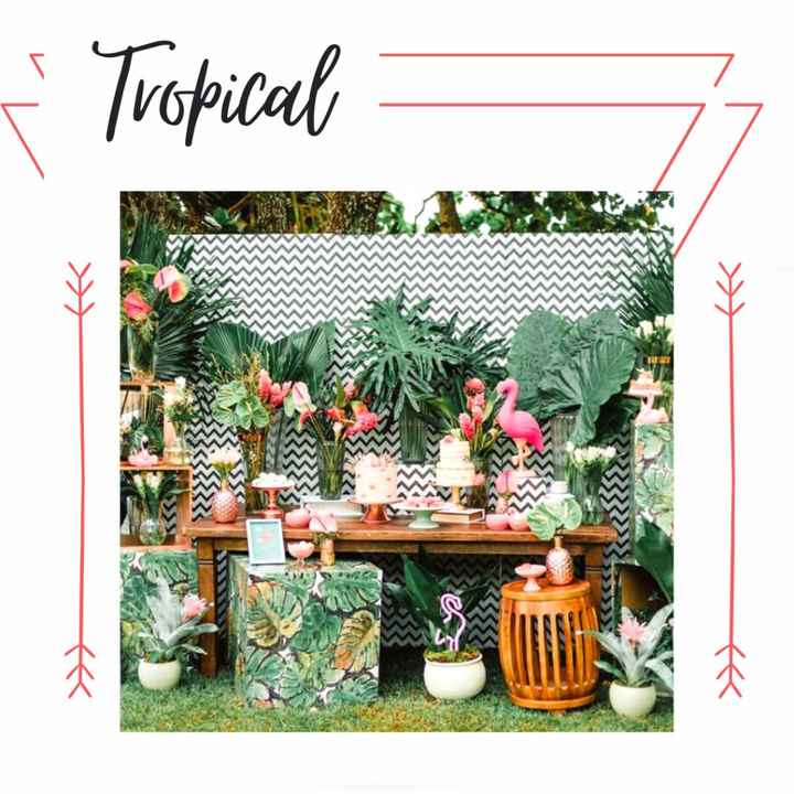 Estilos de casamento - Tropical - 1