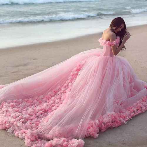 Vestidos de noiva rosa - você usaria? - 4
