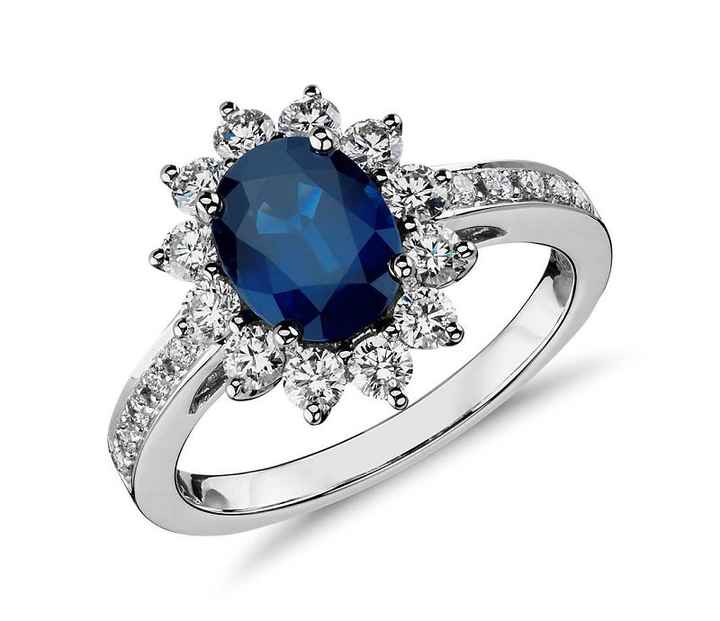 Alianças e aneis de noivado na cor azul #novembroazul - 7