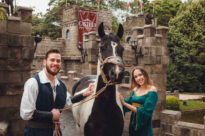 Pré wedding temático: Medieval - 4