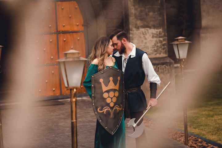 Pré wedding temático: Medieval - 5
