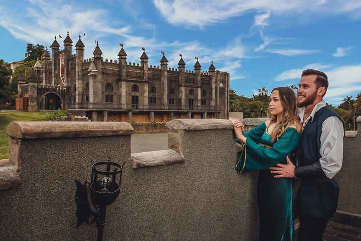 Pré wedding temático: Medieval - 6