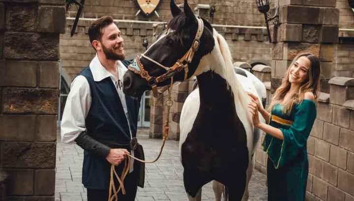 Pré wedding temático: Medieval - 8